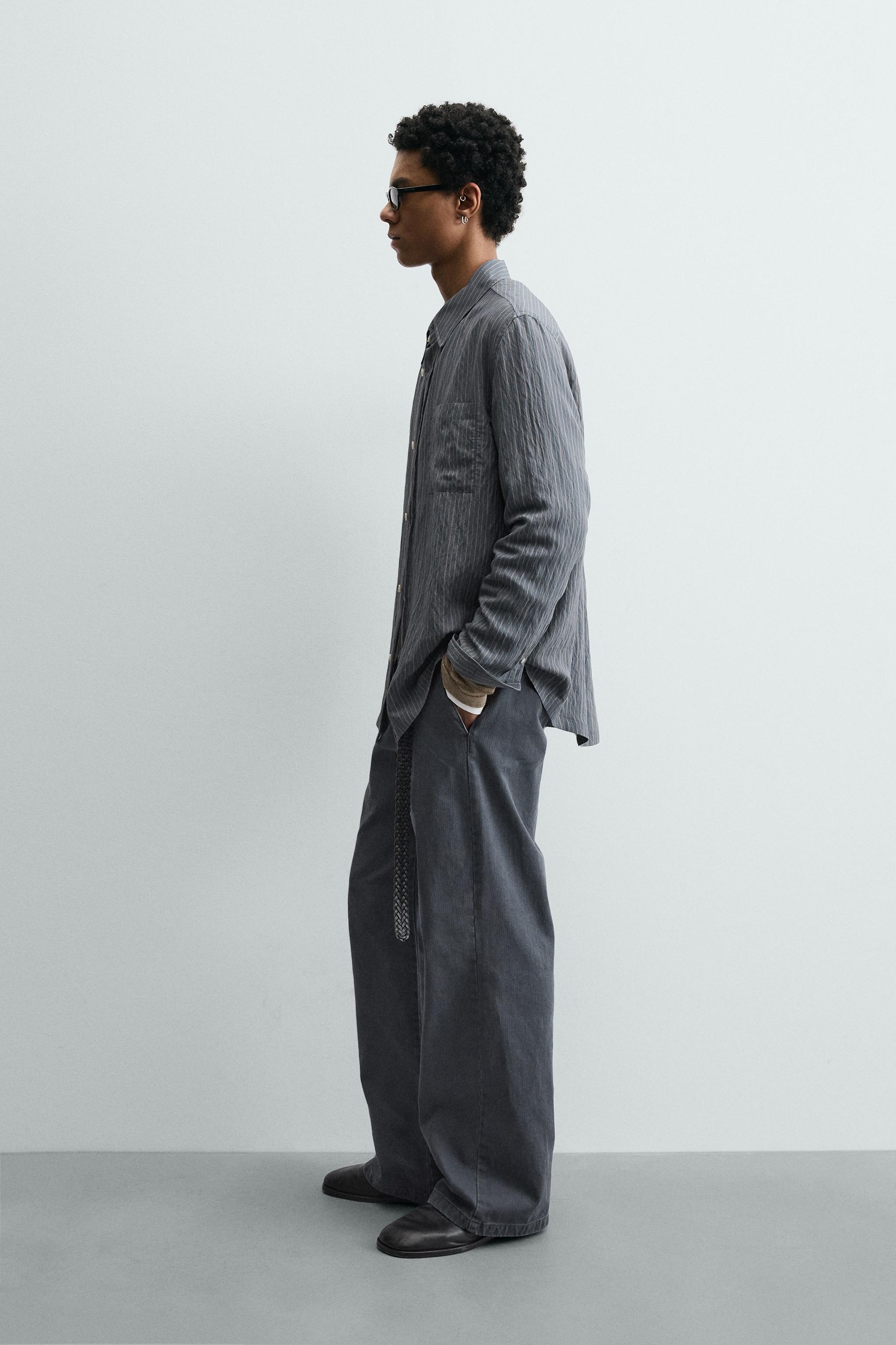 CHEMISE FLUIDE À RAYURES